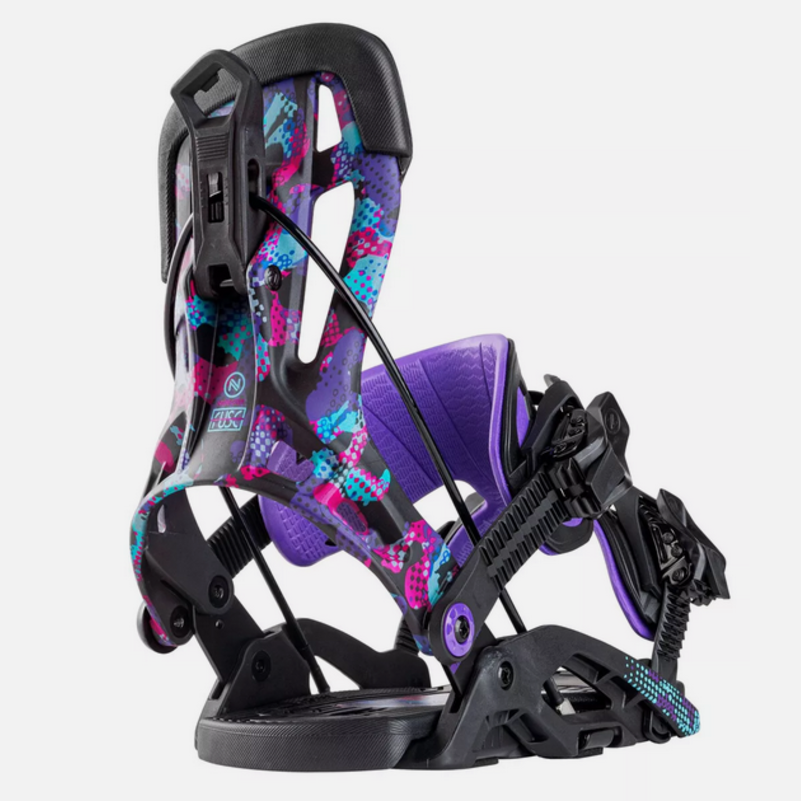 バインディング FLOW - FLOW  FUSE  FUSION Unisex Flow Fuse Fusion Snowboard Bindings 2025