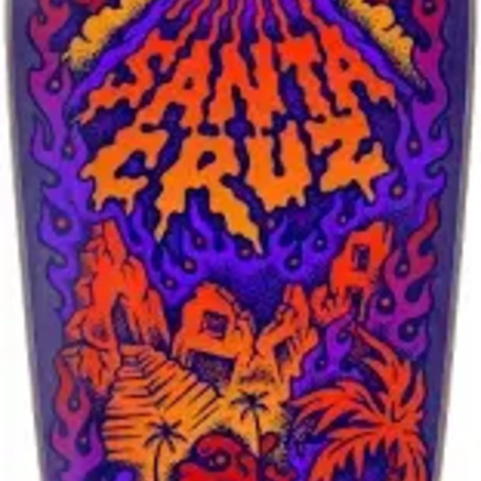 Santa Cruz Santa Cruz Winkowski Volcano Shaped Skateboard Deck 10.34 X 30.54