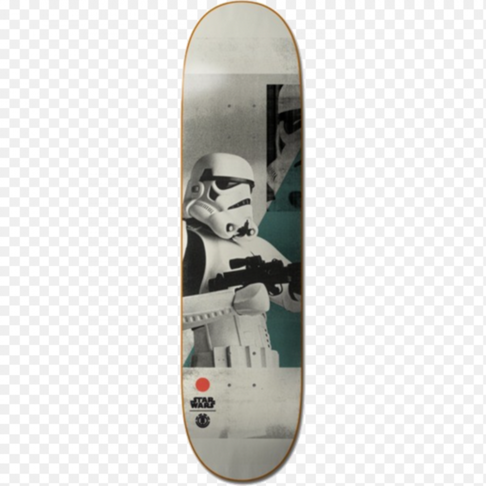 Element ELEMENT X STAR WARS ™  STORM TROOPER SKATEBOARD DECK 8.0