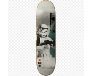 ELEMENT X STAR WARS ™ STORM TROOPER SKATEBOARD DECK 8.0
