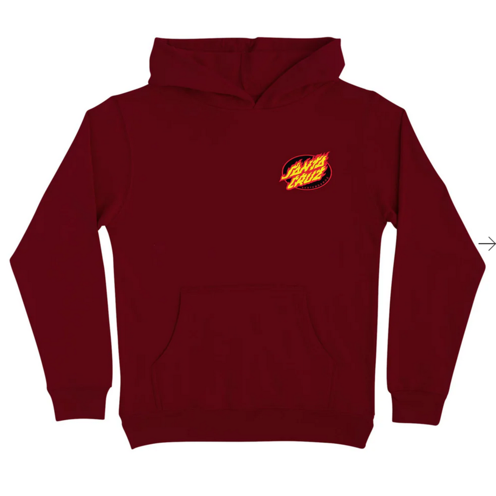 Santa Cruz Santa Cruz True Oval Flame Hoodie