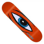TOY MACHINE TOY MACHINE SECT EYE SKATEBOARD DECK 7.63 (RED)