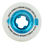 RICTA Ricta Chrome Core White Teal Skateboard Wheels 54mm 99a