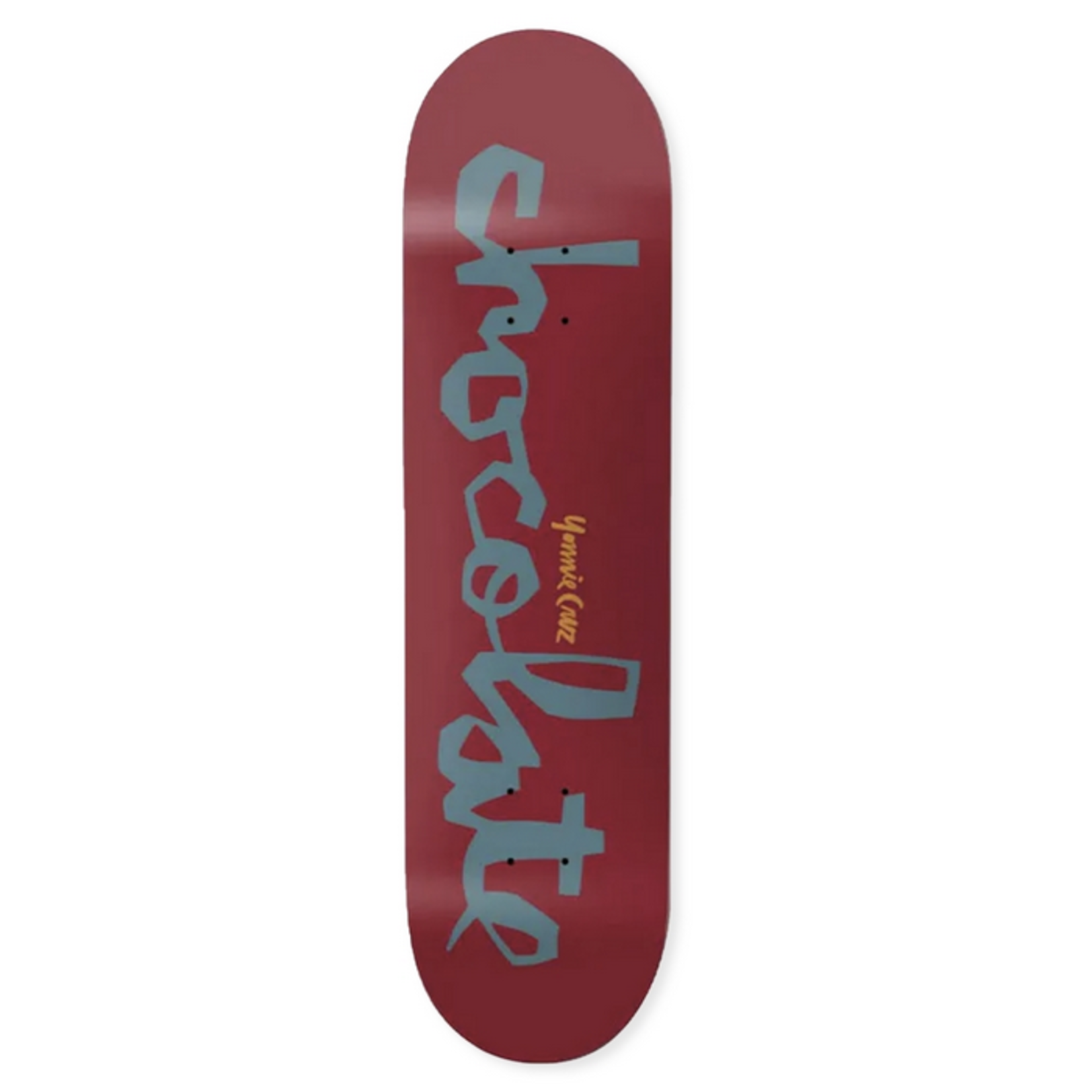 Chocolate Chocolate Skateboard Deck Yonni Cruz Striped Chunk 8.1875 x 31.5