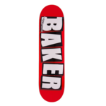 Baker Baker Brand Logo Skateboard Deck 8.12 (Red/White)