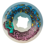 Slime Ball Slime Balls Hairballs Mini Skateboard Wheels 54mm 95a (White/Teal)