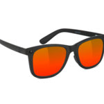 Glassy Glassy Mikemo Capaldi Signature Polarized Sunglasses (Blackout/Red)