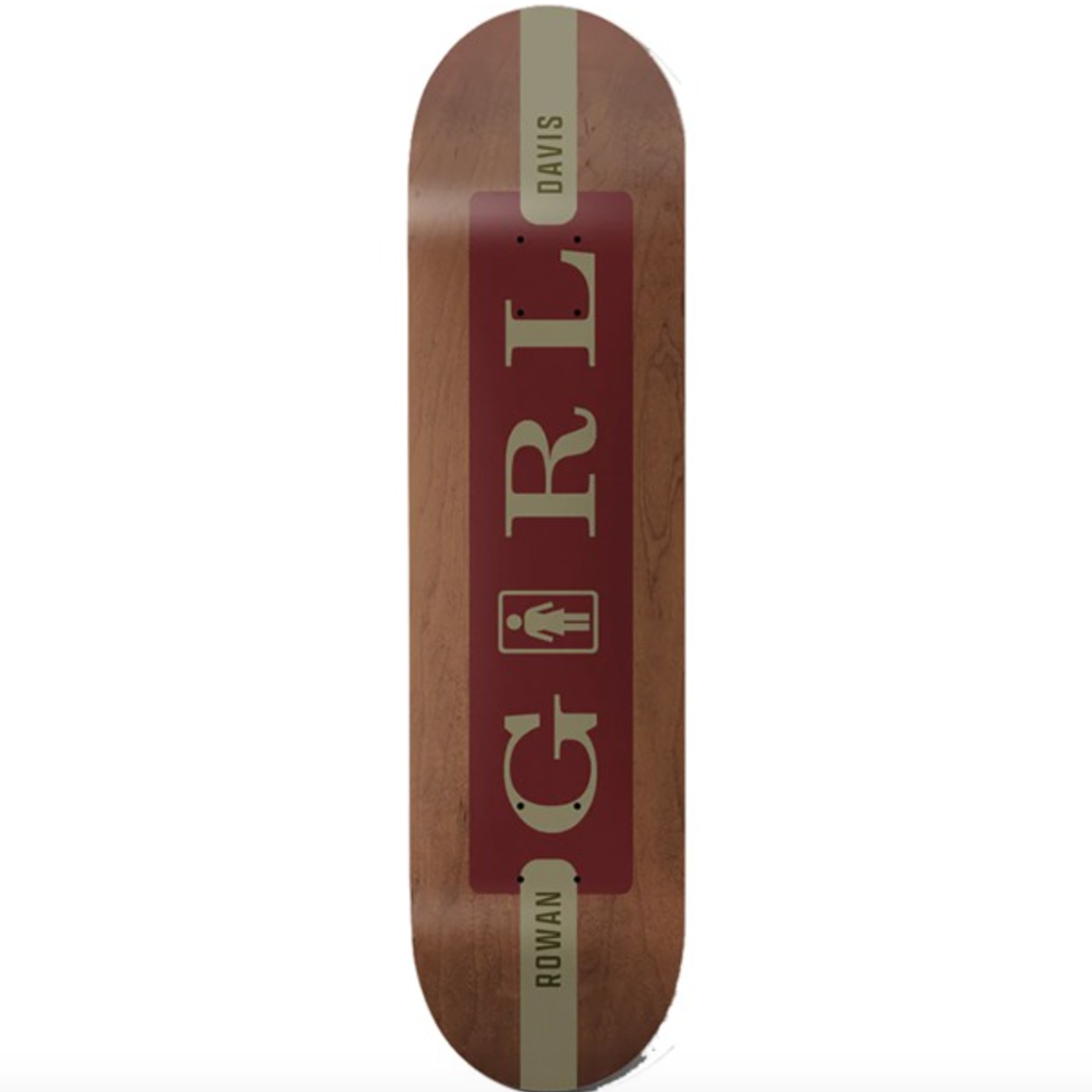 GIRL Girl Davis Serif 8.5 x 31.875 Skateboard Deck