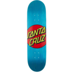 Santa Cruz Santa Cruz Classic Dot 8.5 x 32.2 Skateboard Deck (Matte Teal)