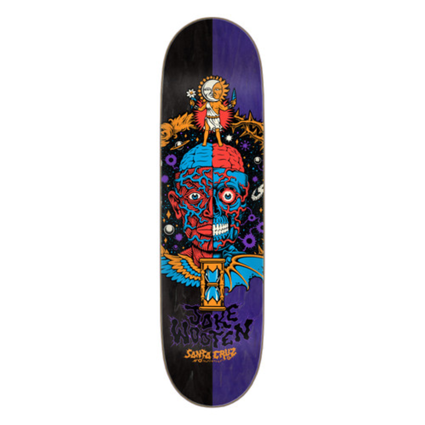 Santa Cruz Santa Cruz Wooten Crest VX  8.5 x 32.2 Skateboard Deck
