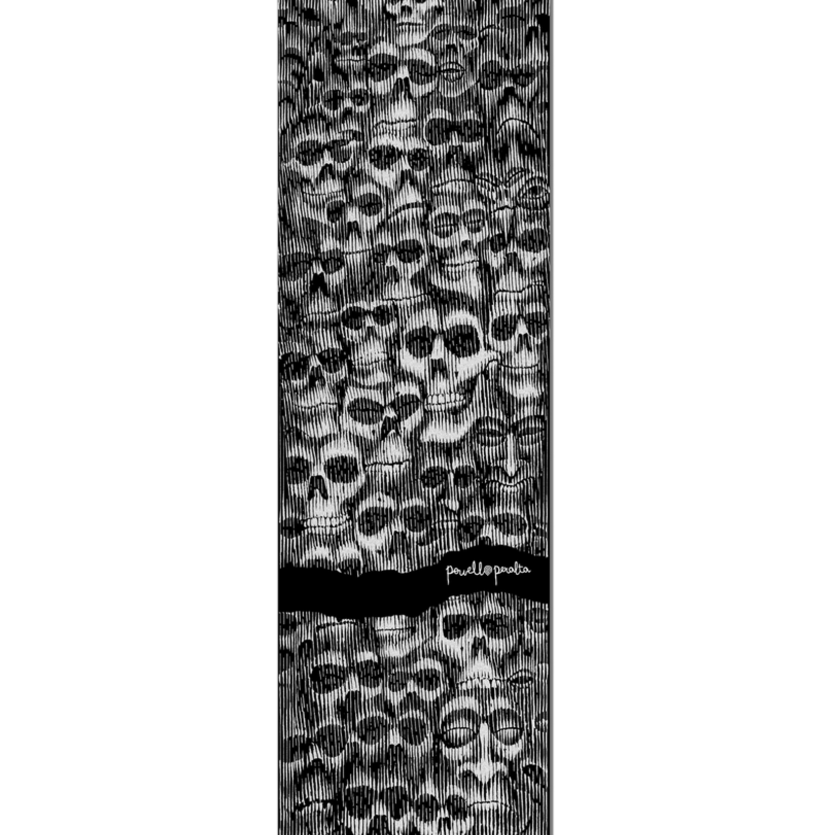 POWELL PERALTA Powell Peralta Color me Skulls Skateboard Grip Tape 10.5 x 33 Clear