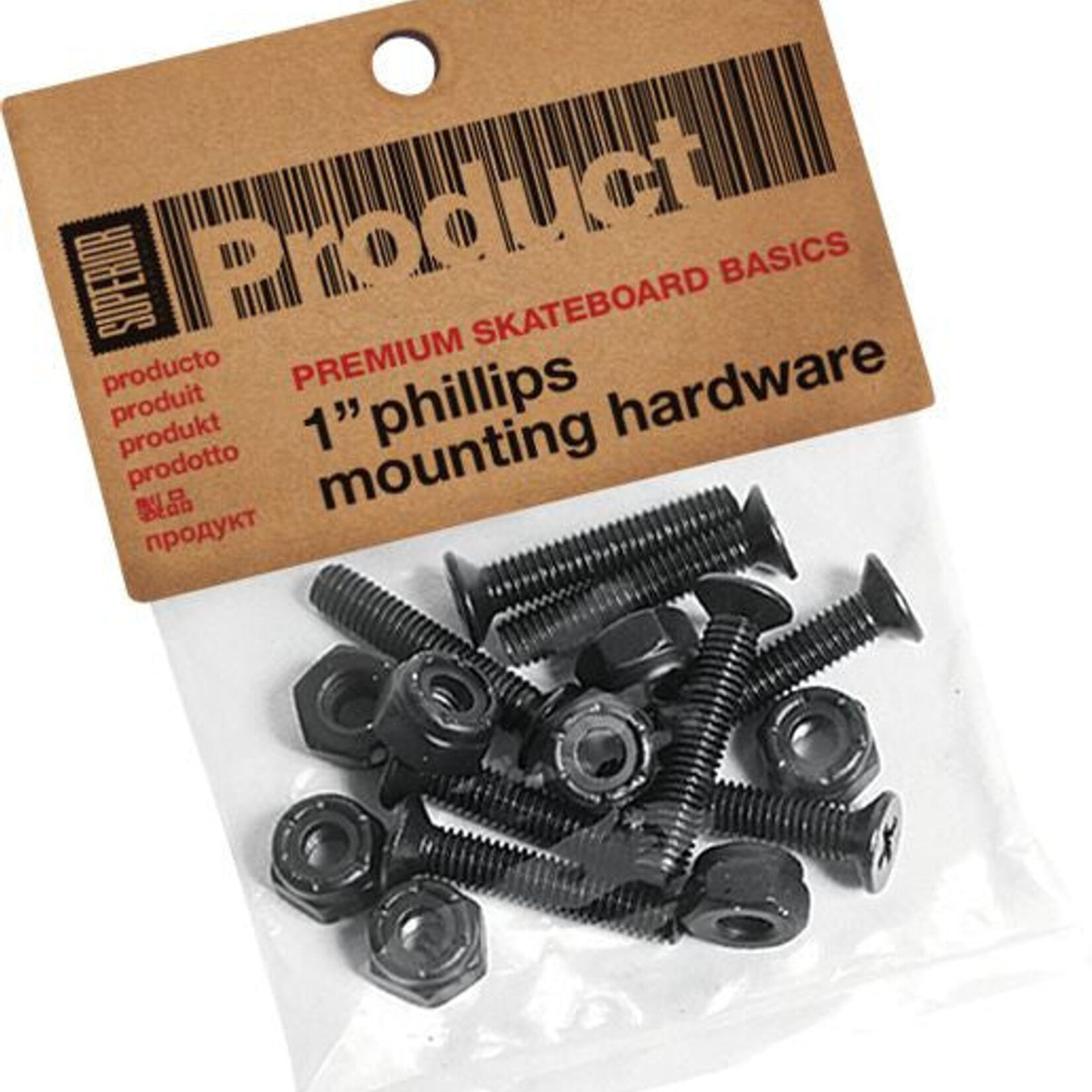 Superior Superior Philips Head Skateboard Hardware 1"