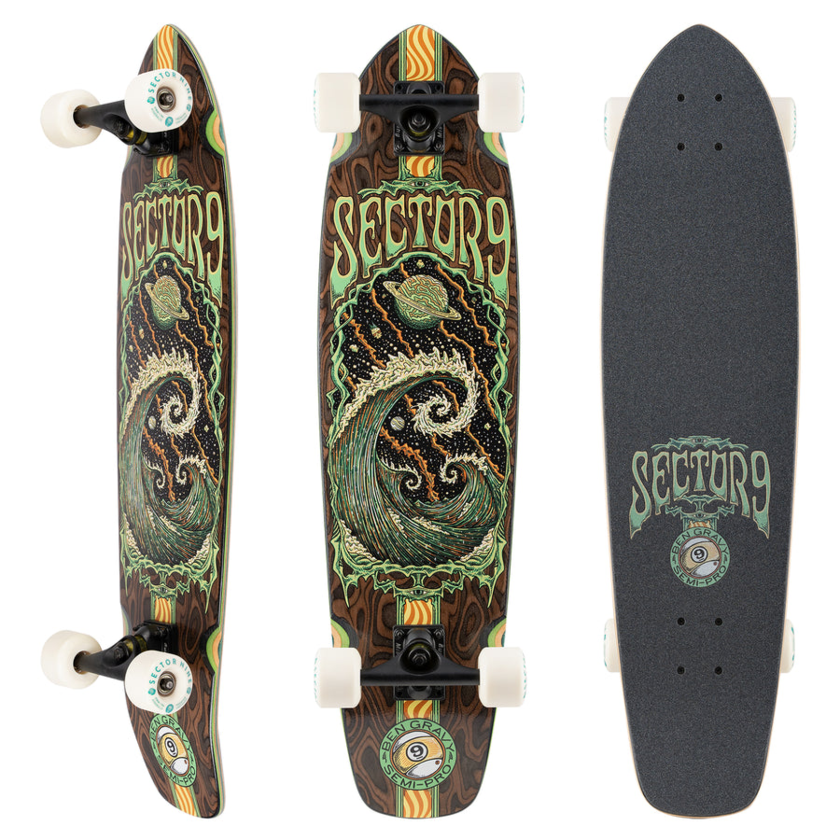 Sector 9 Sector 9 Ben Gravy Cosmos Strand Complete Longboard