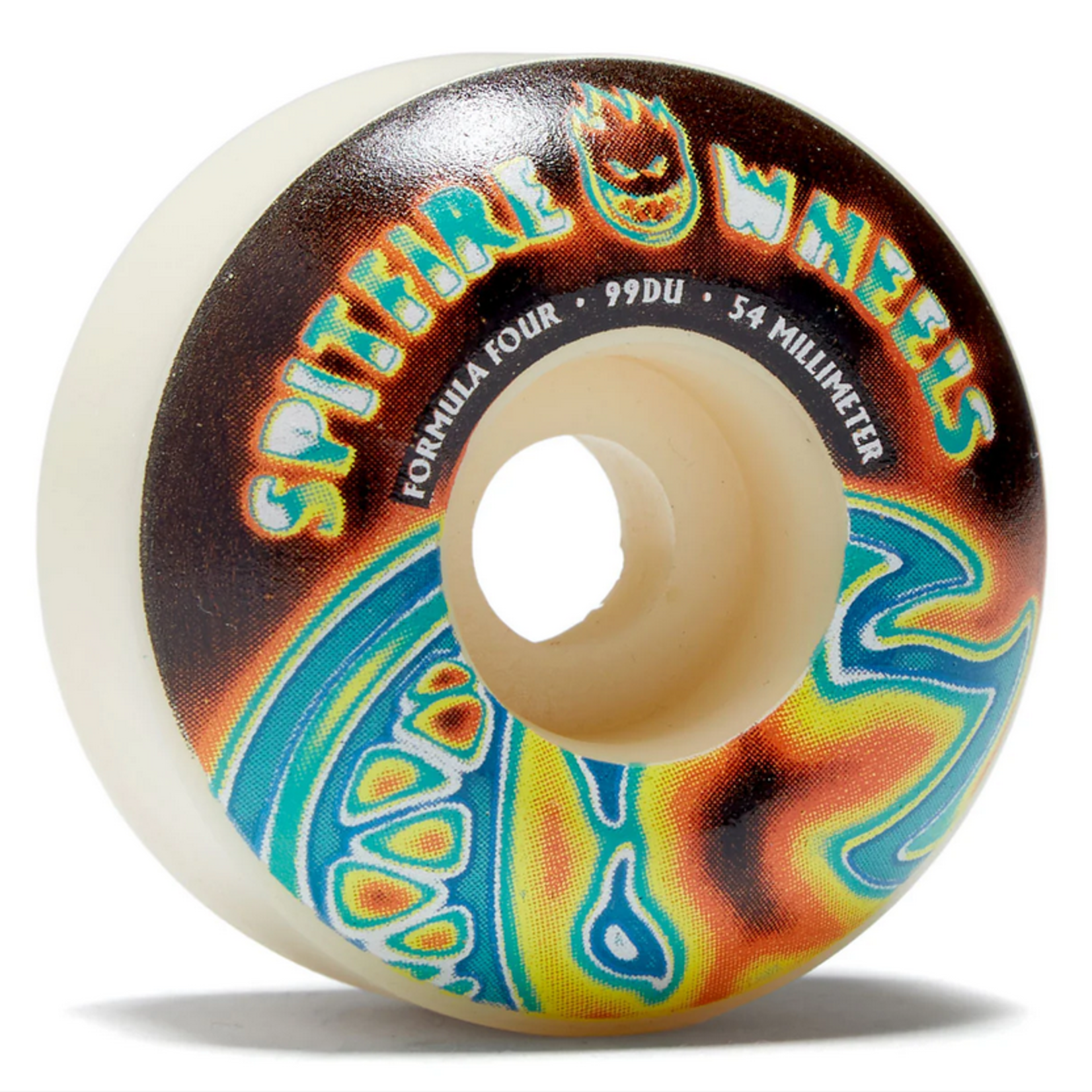 BONES Spitfire Formula Four Radioactive Bighead Skateboard Wheels 54MM 99A (Natural)