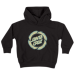 Santa Cruz Youth Santa Cruz Flame Ringed Dot Logo Pullover Hoodie
