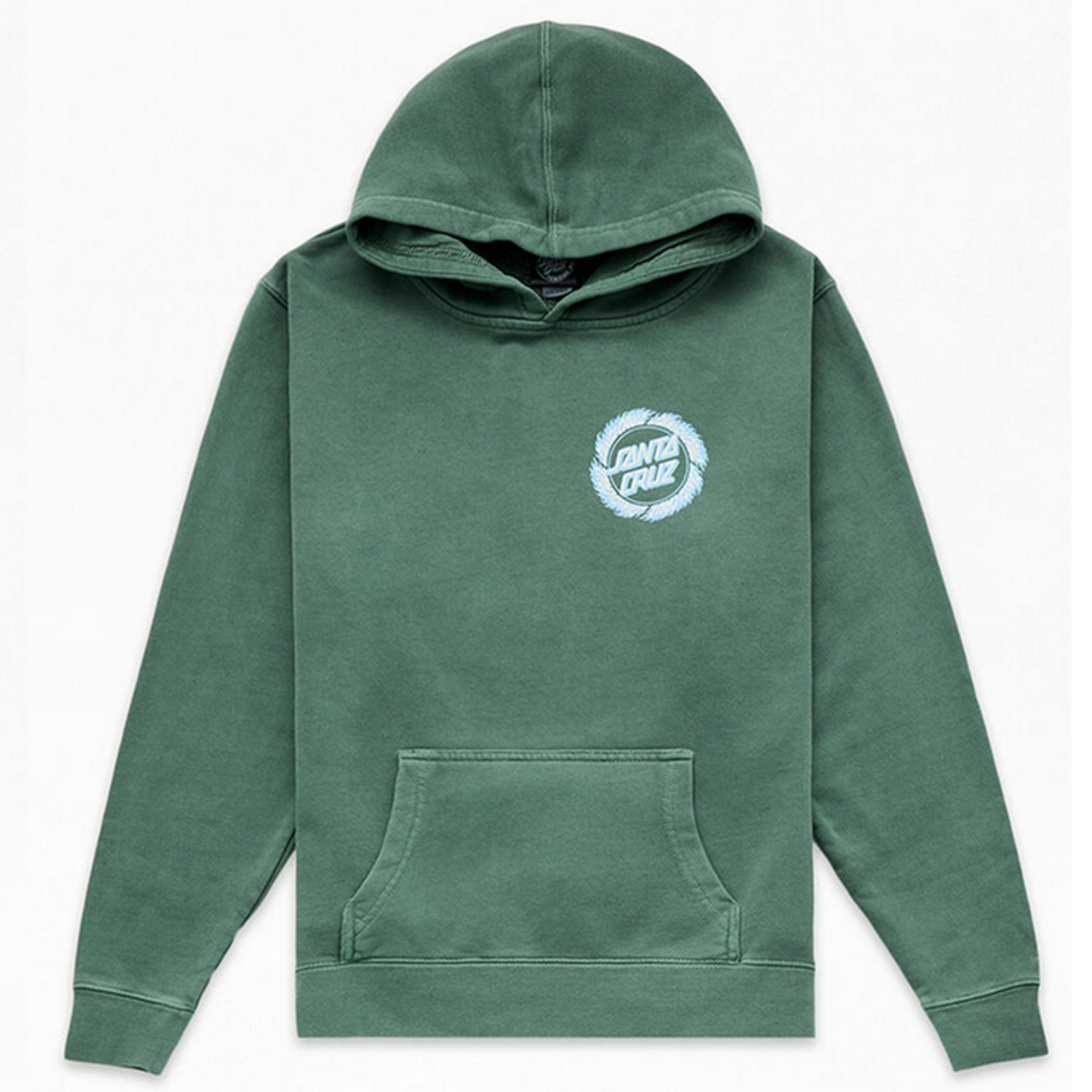 Santa Cruz Youth Santa Cruz Flame Ringed Dot Logo Pullover Hoodie