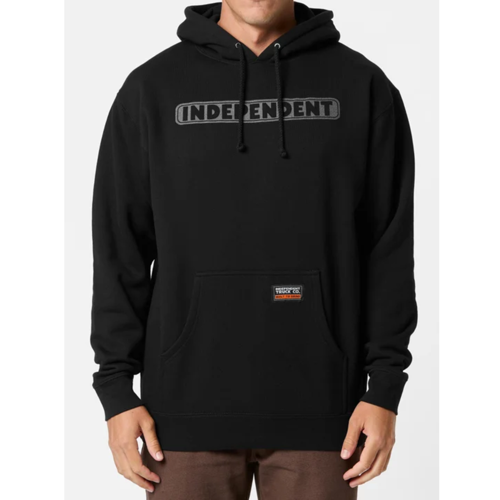 INDEPENDENT Men's Independent Bar Logo Reflective Pullover Hoodie