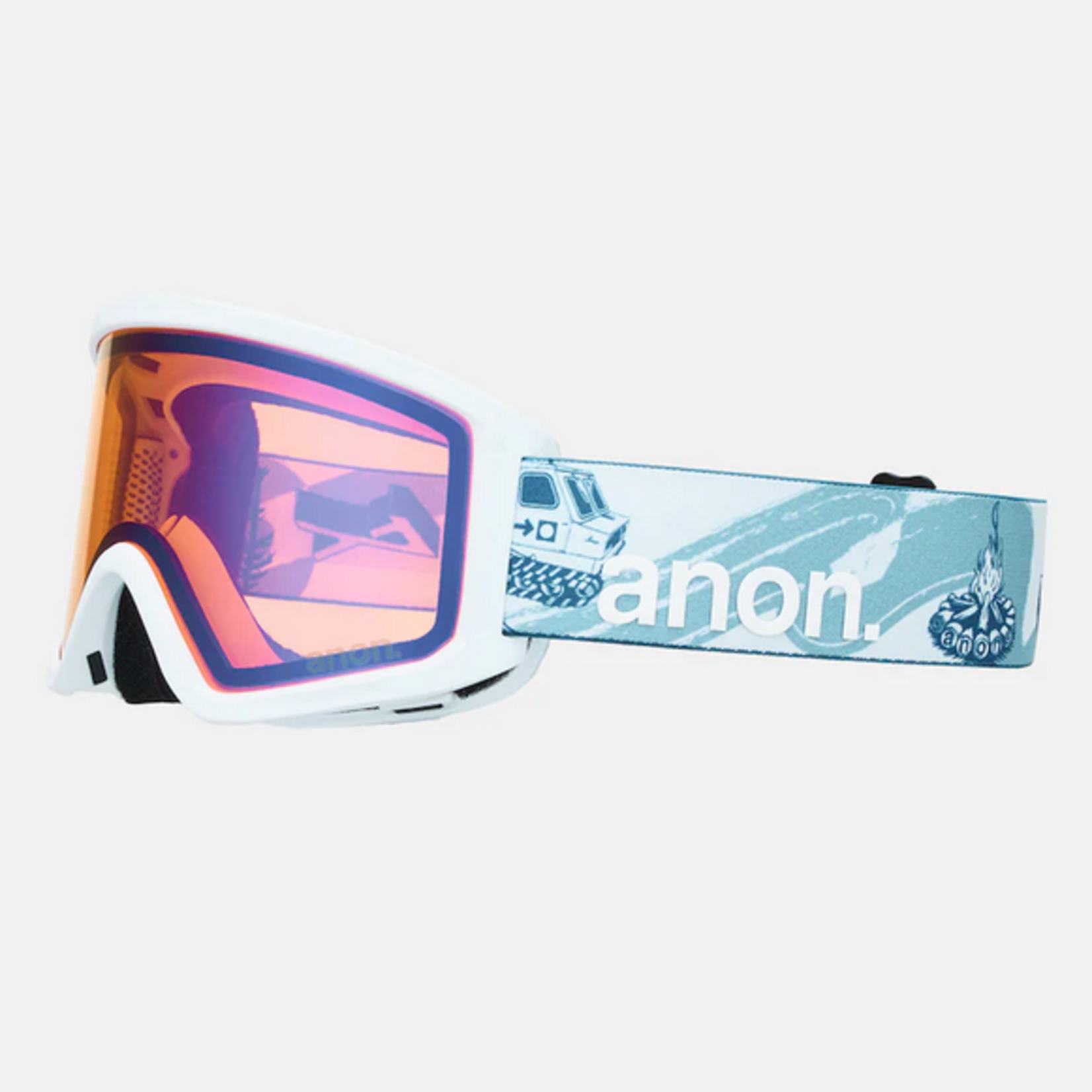 BURTON Anon Youth Tracker 2.0 + MFI Facemask Snowboard Goggles 2027