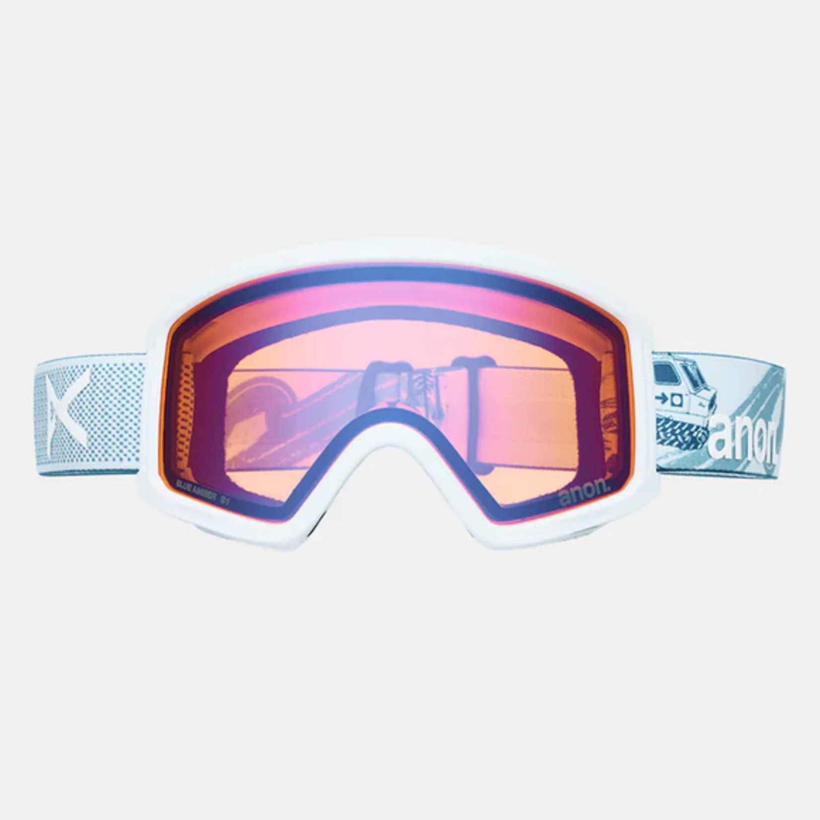BURTON Anon Youth Tracker 2.0 + MFI Facemask Snowboard Goggles 2027