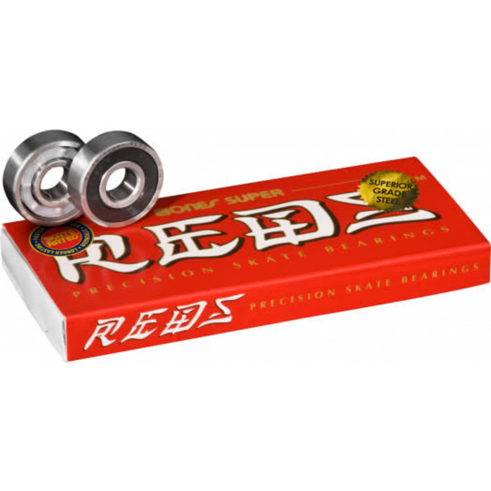 BONES Bones Super Reds Skateboards Bearings(Set of 8)