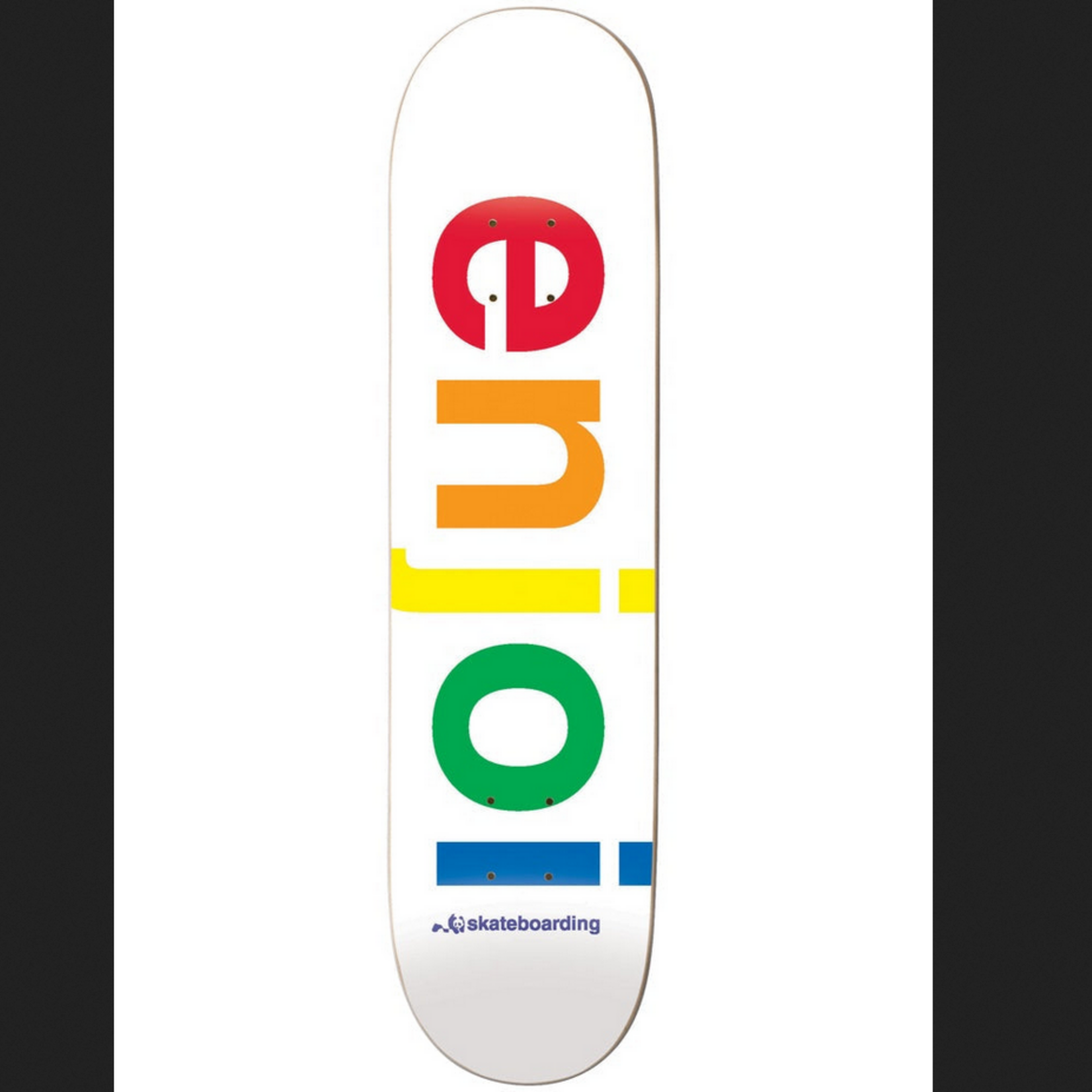 ENJOI Enjoi Spectrum White Skateboard Deck 8.25