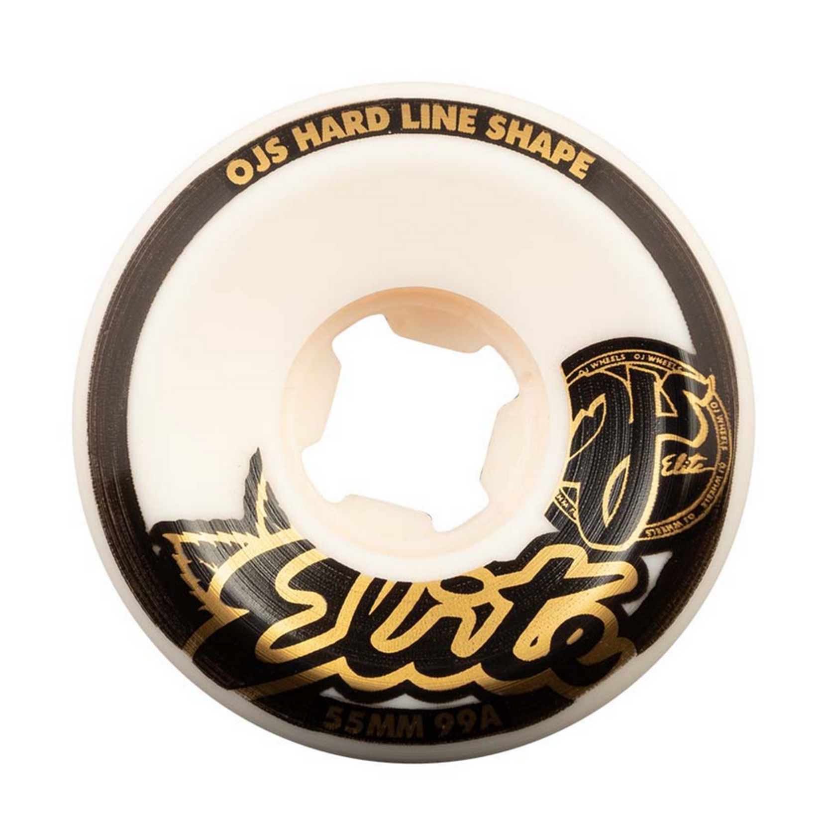 Oj Elite Hardline 55mm 99a Skateboard Wheels