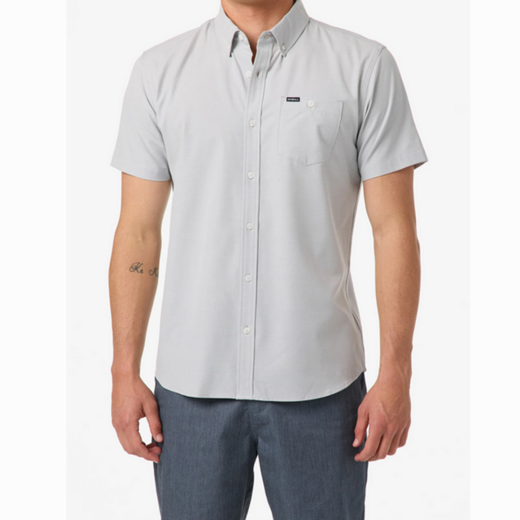 O'Neil Men's O'Neill Light Check Standard Short Sleeve Shirt