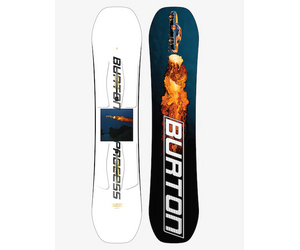 Kids' Burton Process Smalls Flat Top Snowboard 2022 - SALE
