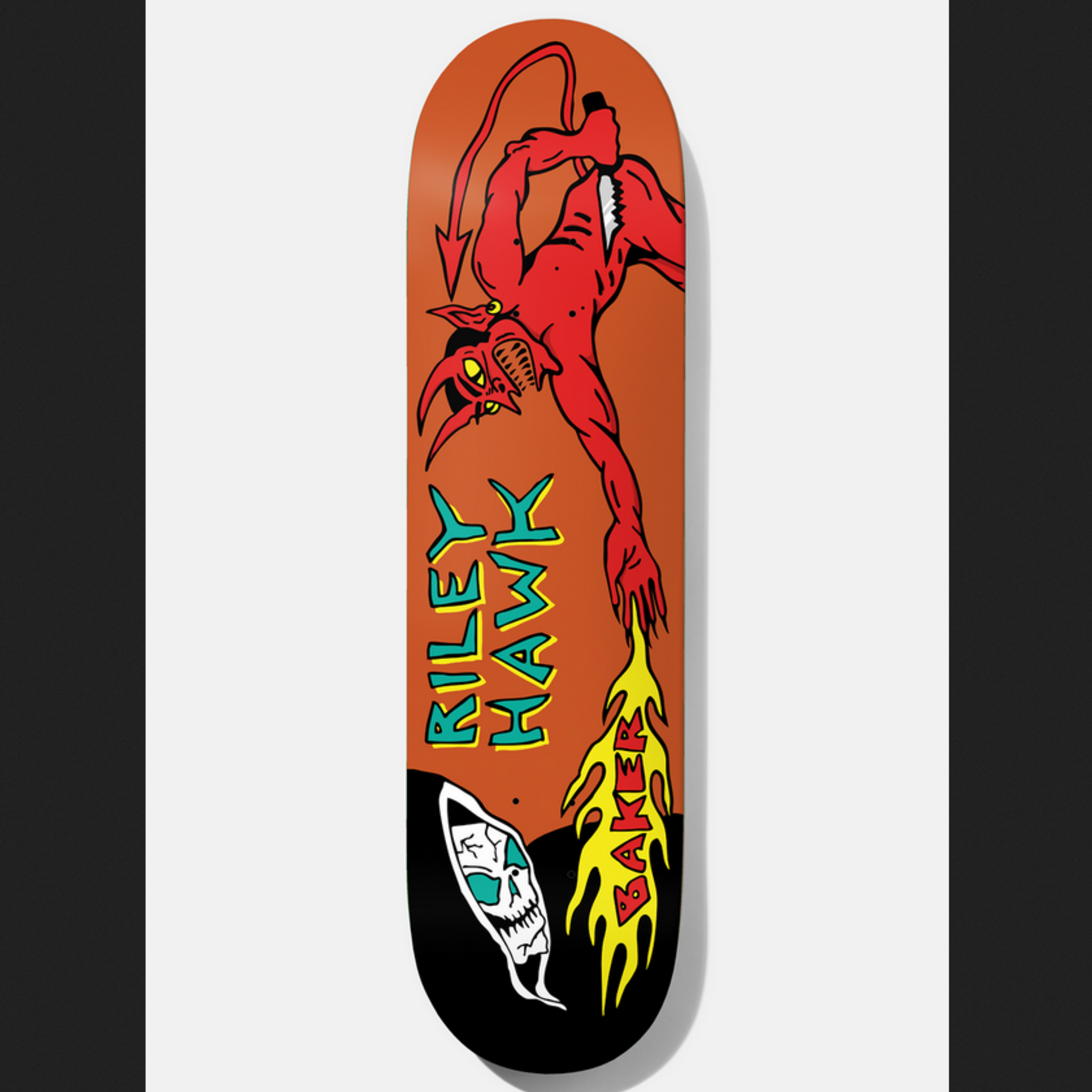 Baker Baker Hawk Evil vs. Evil Skateboard Deck 8.5