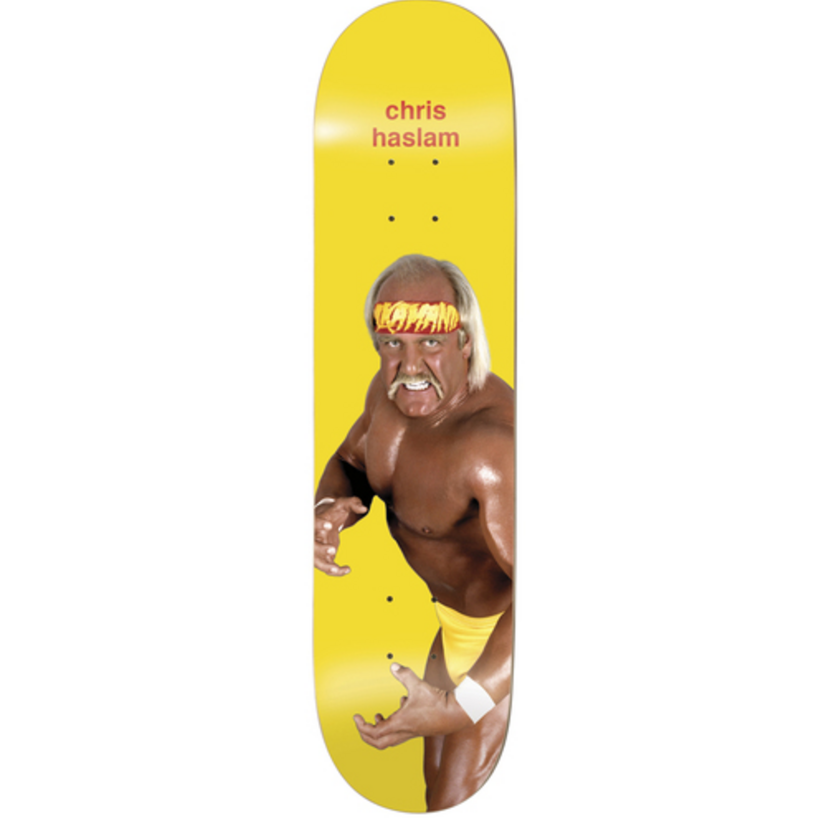 ENJOI Enjoi WWE Haslam/Hulk Hogan Collab Skateboard Deck 8.0