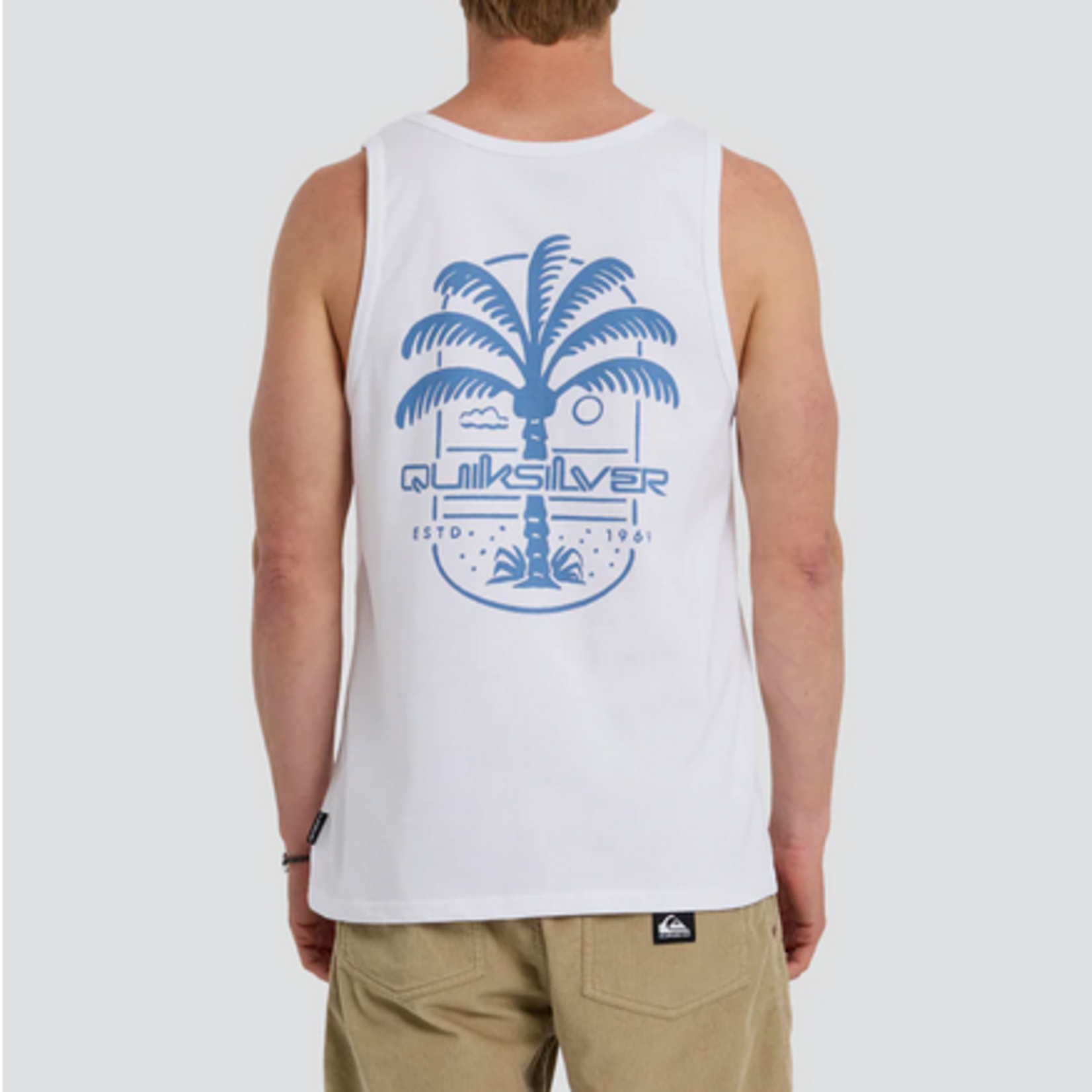 QUIKSILVER Men's Quiksilver Uno Palm Tank Top