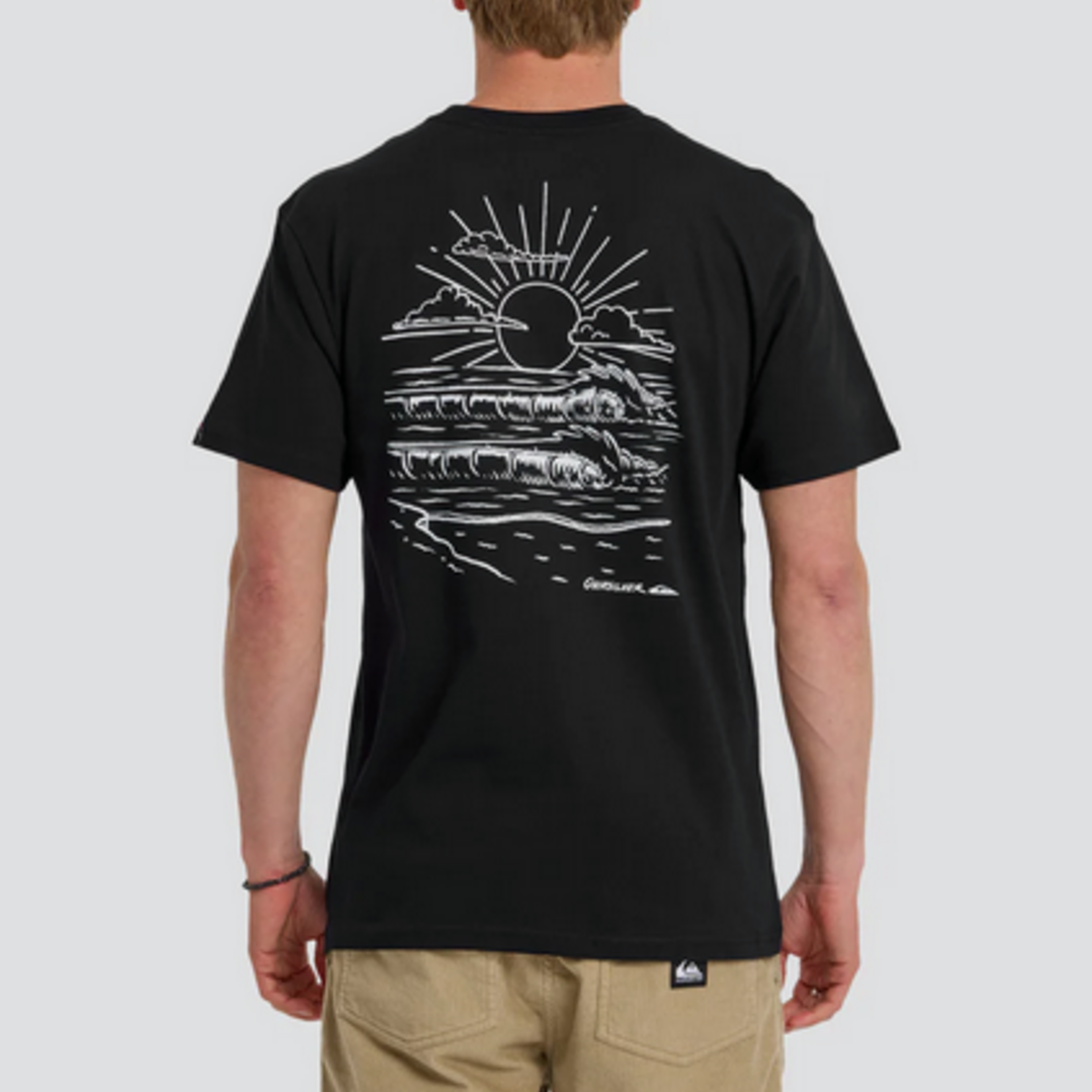 QUIKSILVER Men's Quiksilver Pipe Dream Tshirt