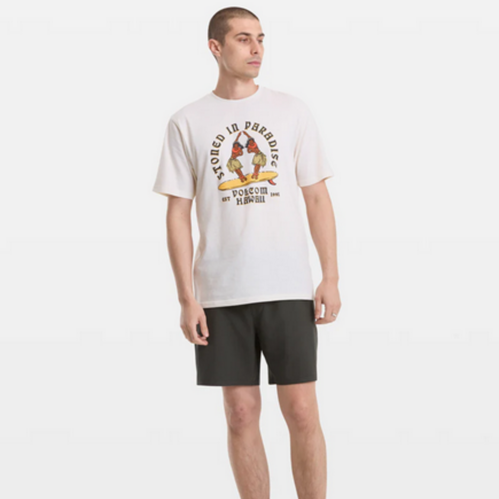 VOLCOM Men's Volcom Stoned in Paradise Short Sleeve Tshirt