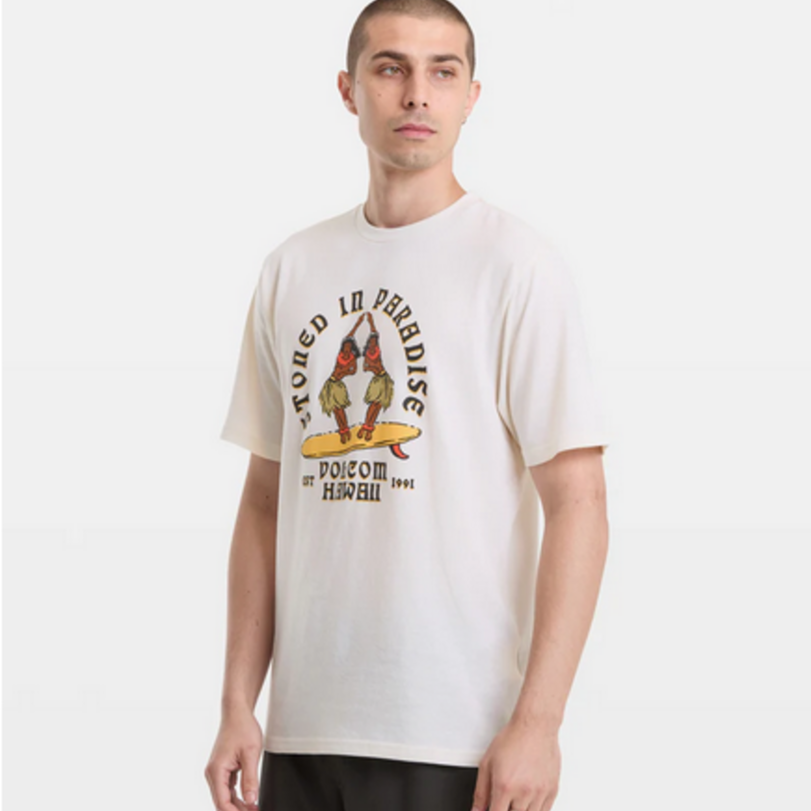 VOLCOM Men's Volcom Stoned in Paradise Short Sleeve Tshirt