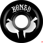 BONES Bones 100's OG V5 Sidecut Blot 53mm 100a Black/White Skateboard Wheels