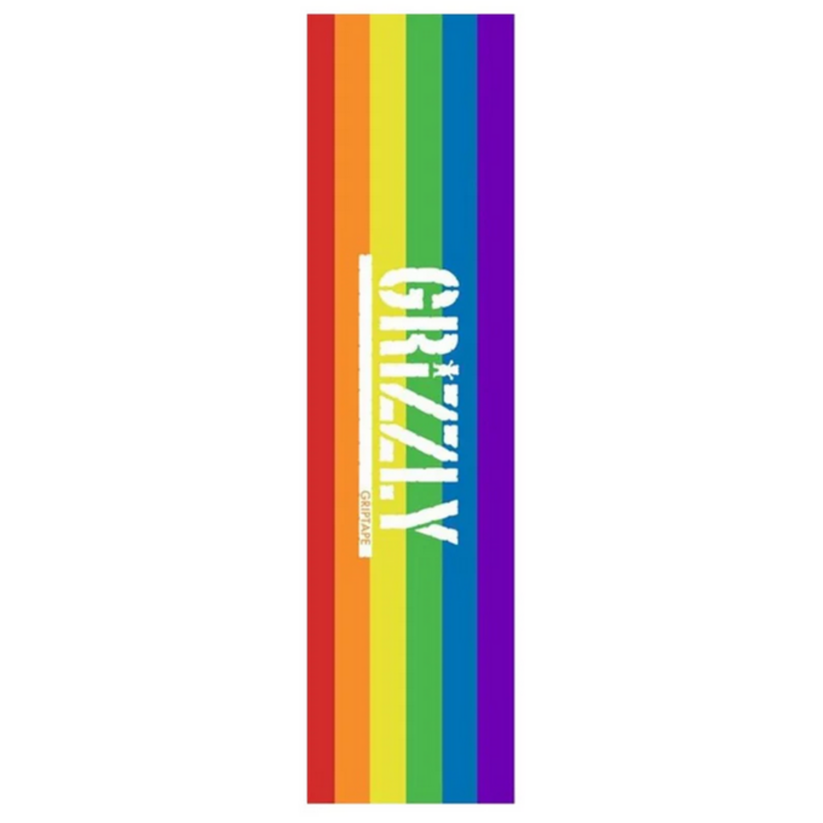 Grizzly Word Stamp Rainbow Grip Tape