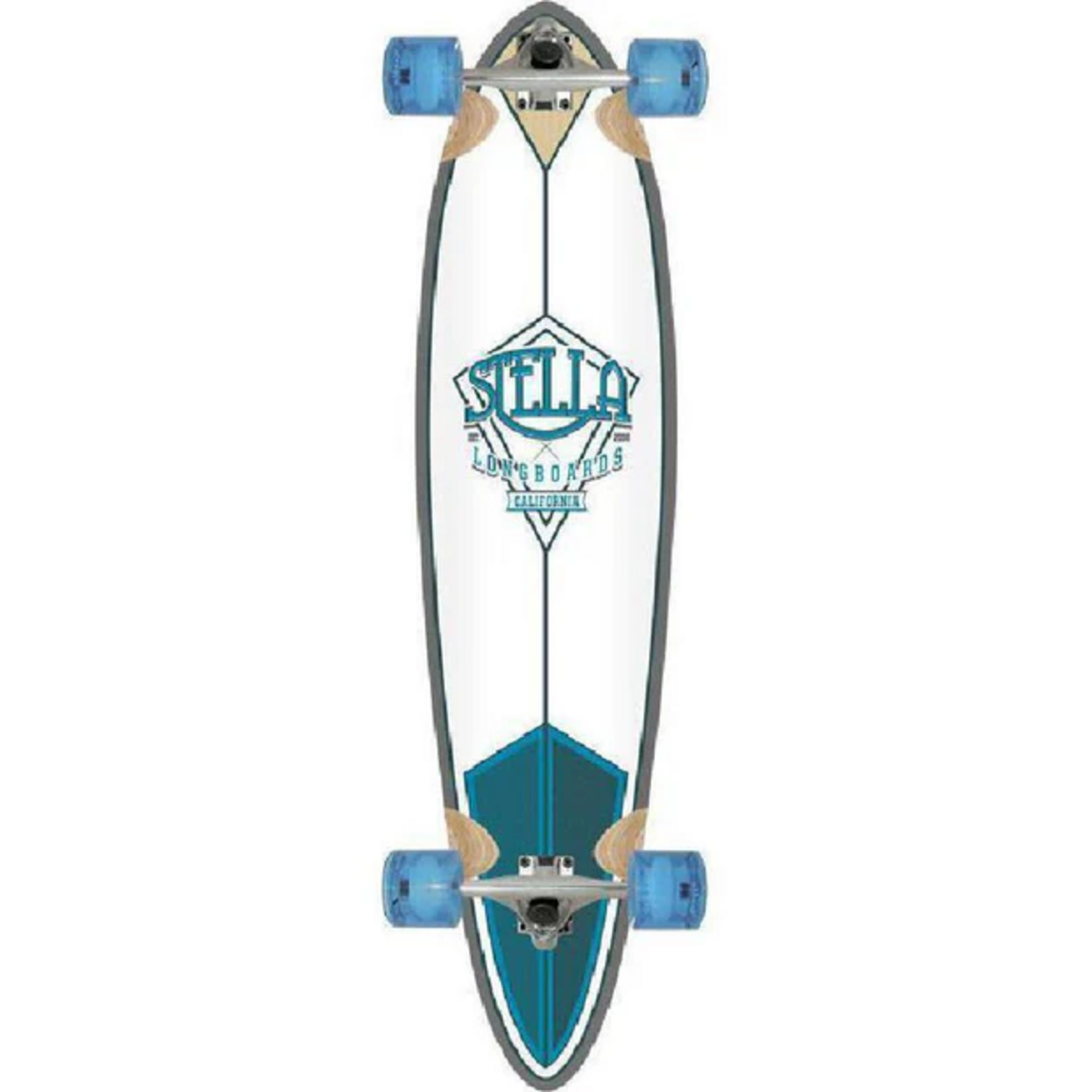 Stella Stella Crimson Longboard Complete 42 Pintail Aqua