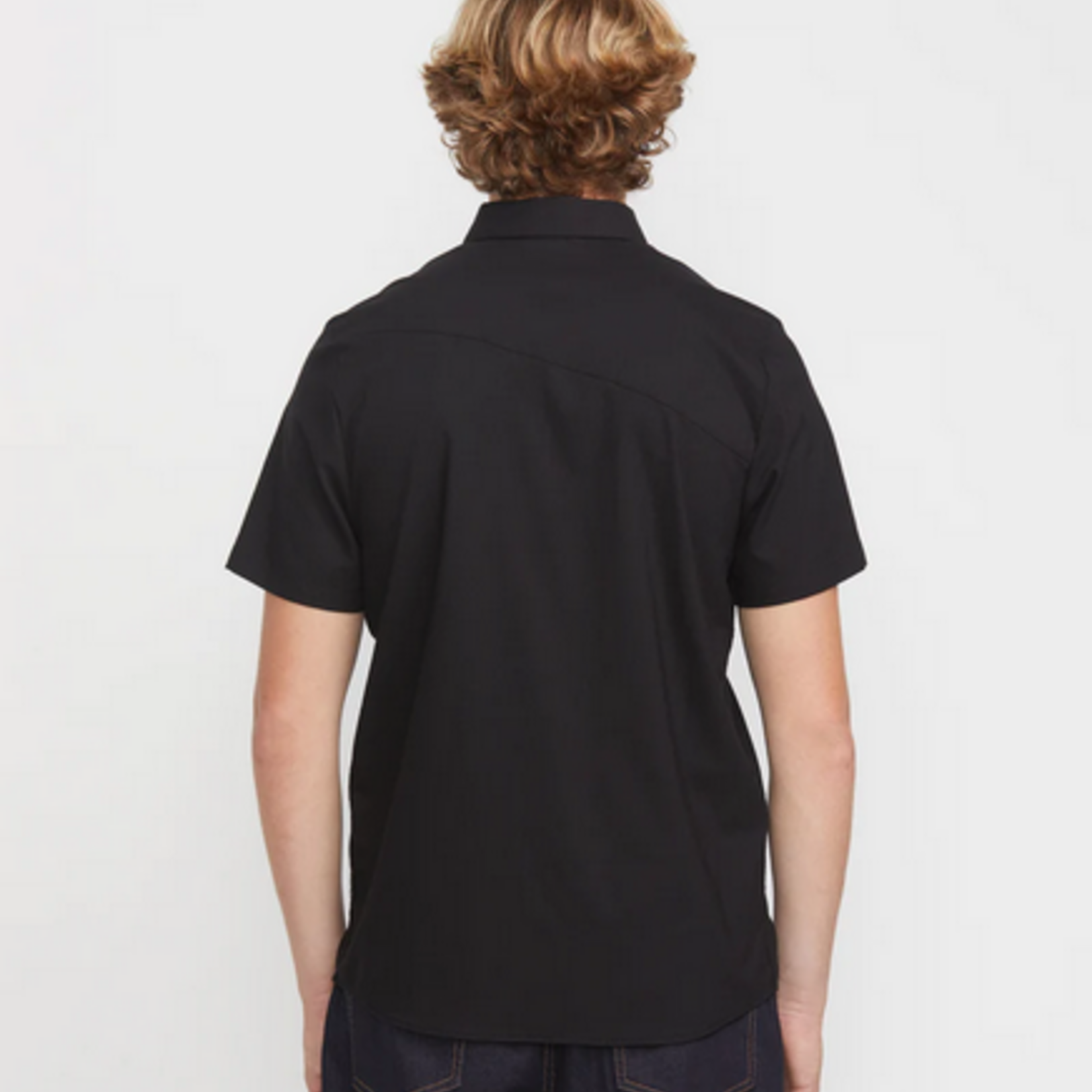 VOLCOM Men's Volcom Everett Oxford Short Sleeve Button Down Shirt