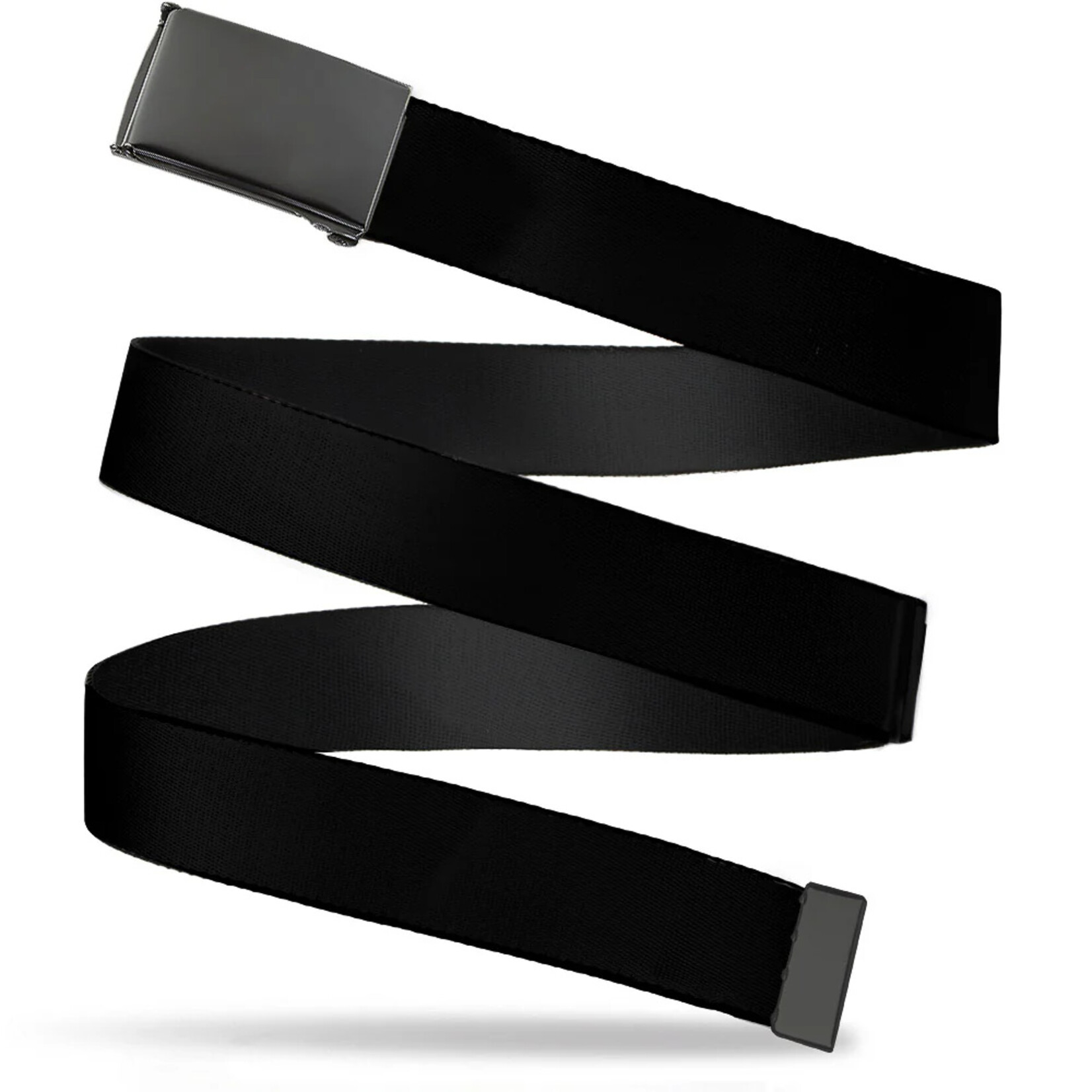 Buckledown Buckle Down Web Blank Black 1.5" Belt