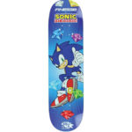 Finesse Sega Sonic 35th Anniversary 8.12 Blue Skateboard Deck