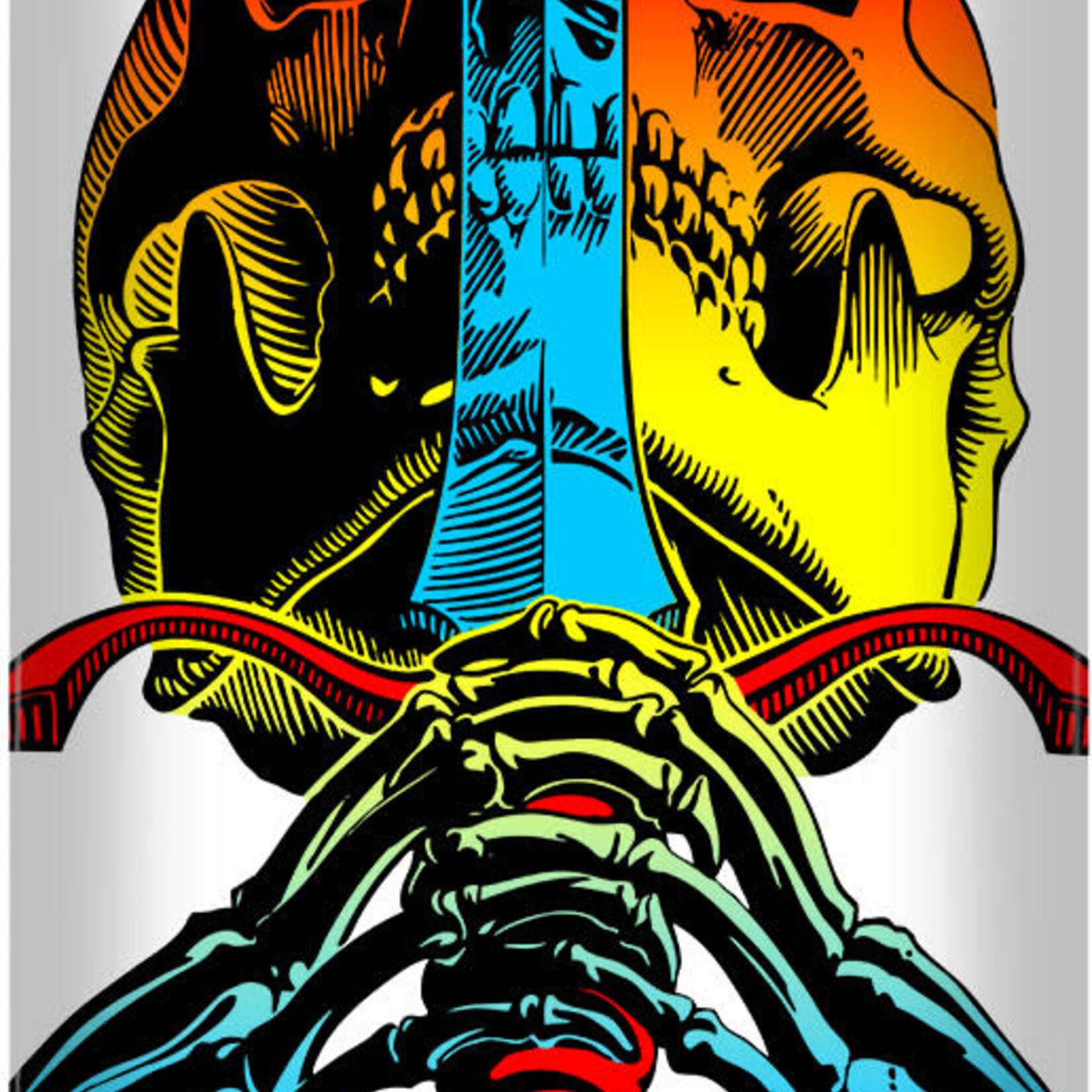 POWELL PERALTA Powell Peralta Skull And Sword Fade Skateboard Deck