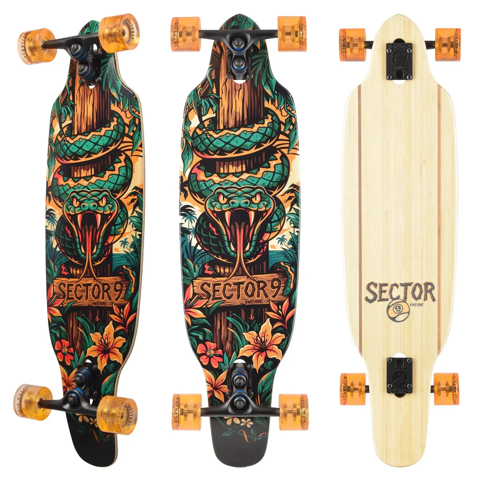 Sector 9 Sector 9 Striker Viper Complete Longboard Skateboard 36.5
