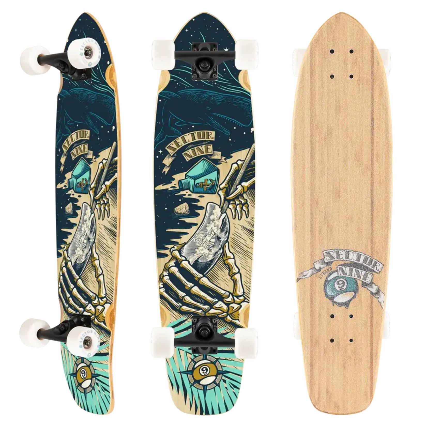 Sector 9 Strand Castaway Complete Longboard Sector 9
