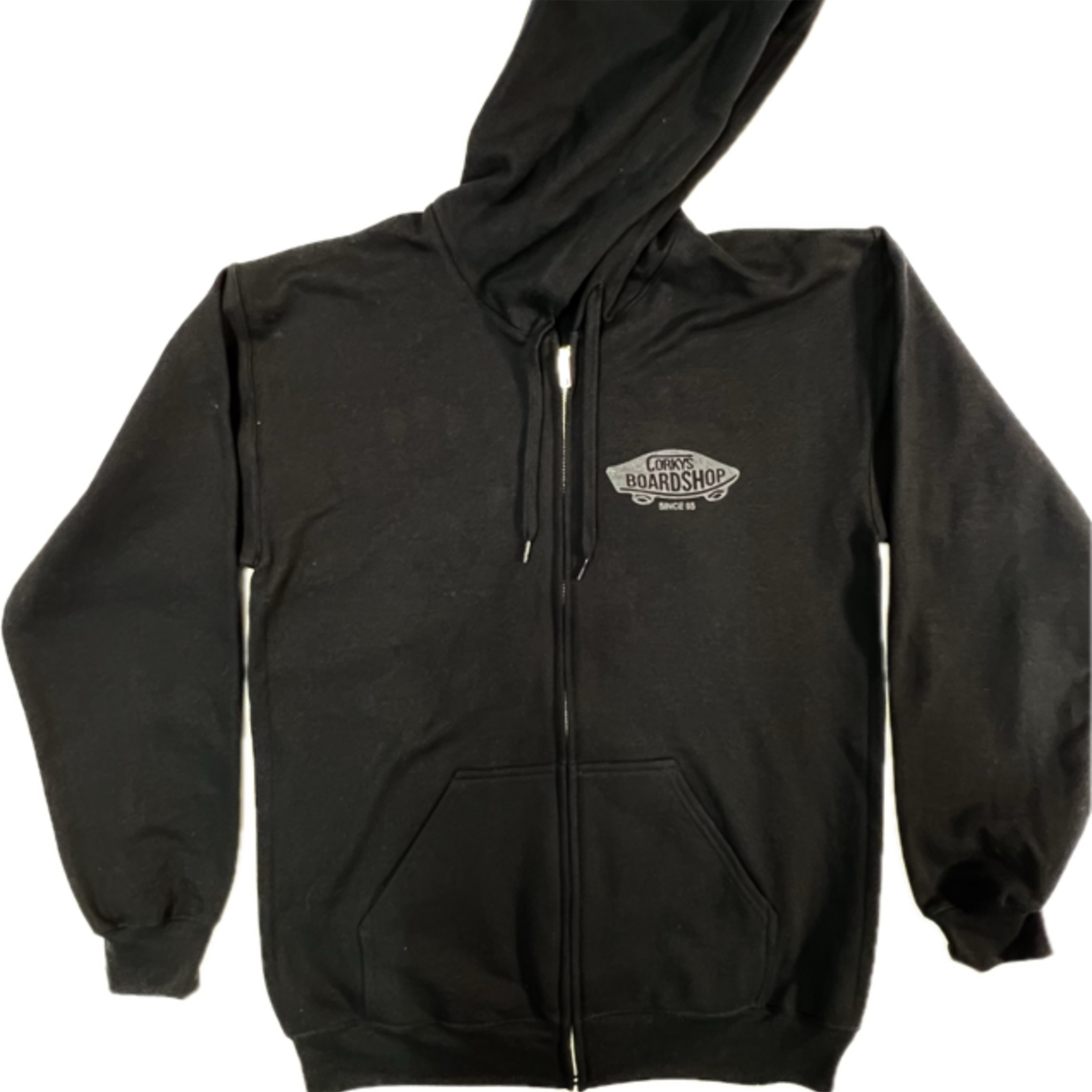 Corkys Corkys Boardshop Full Zip Hoodie Since 85 Sweatshirt