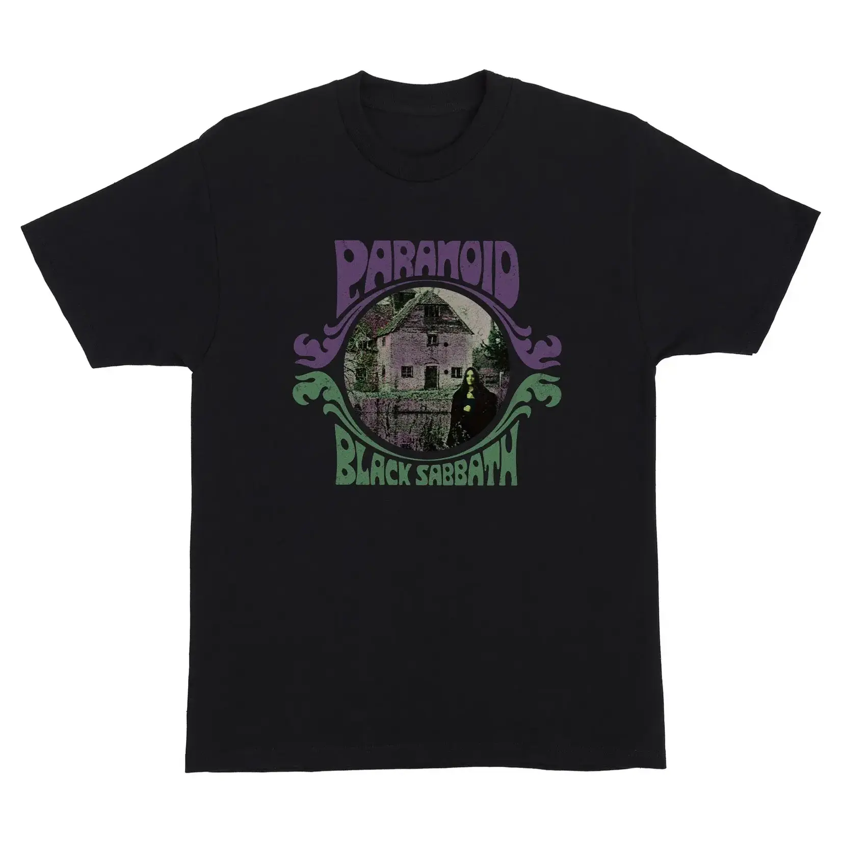 OJ Wheels Black Sabbath Paranoid Witch Mens OJ T-Shirt
