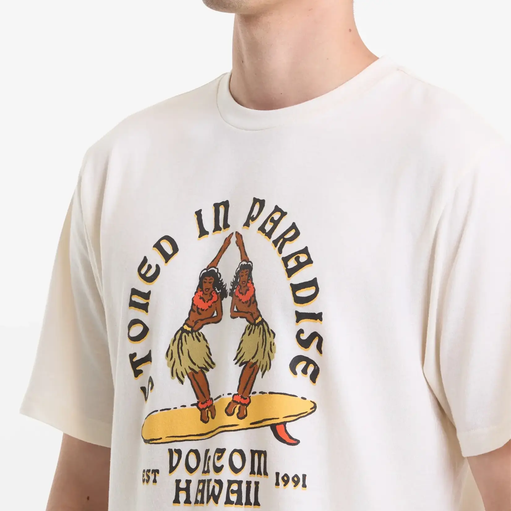 VOLCOM Men's Volcom Stoned in Paradise Short Sleeve Tshirt