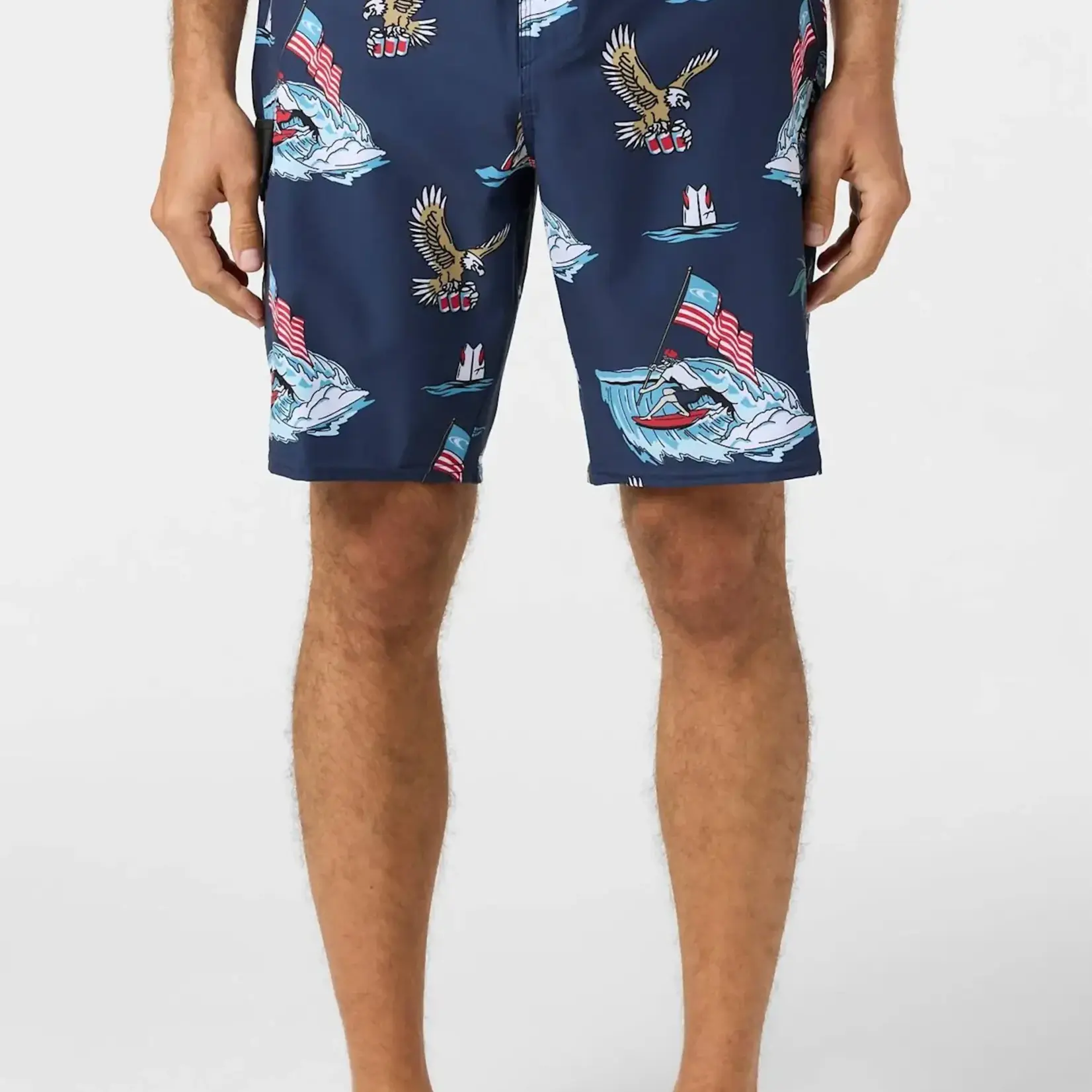 O'Neil O'Neill Lennox USA 20 NVY Mens Boardshort 36