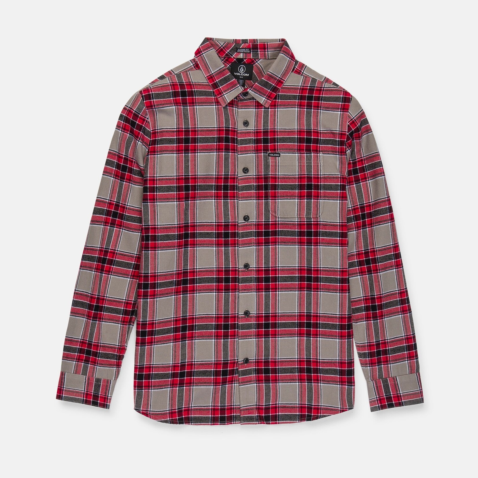 VOLCOM Volcom Caden plaid LS