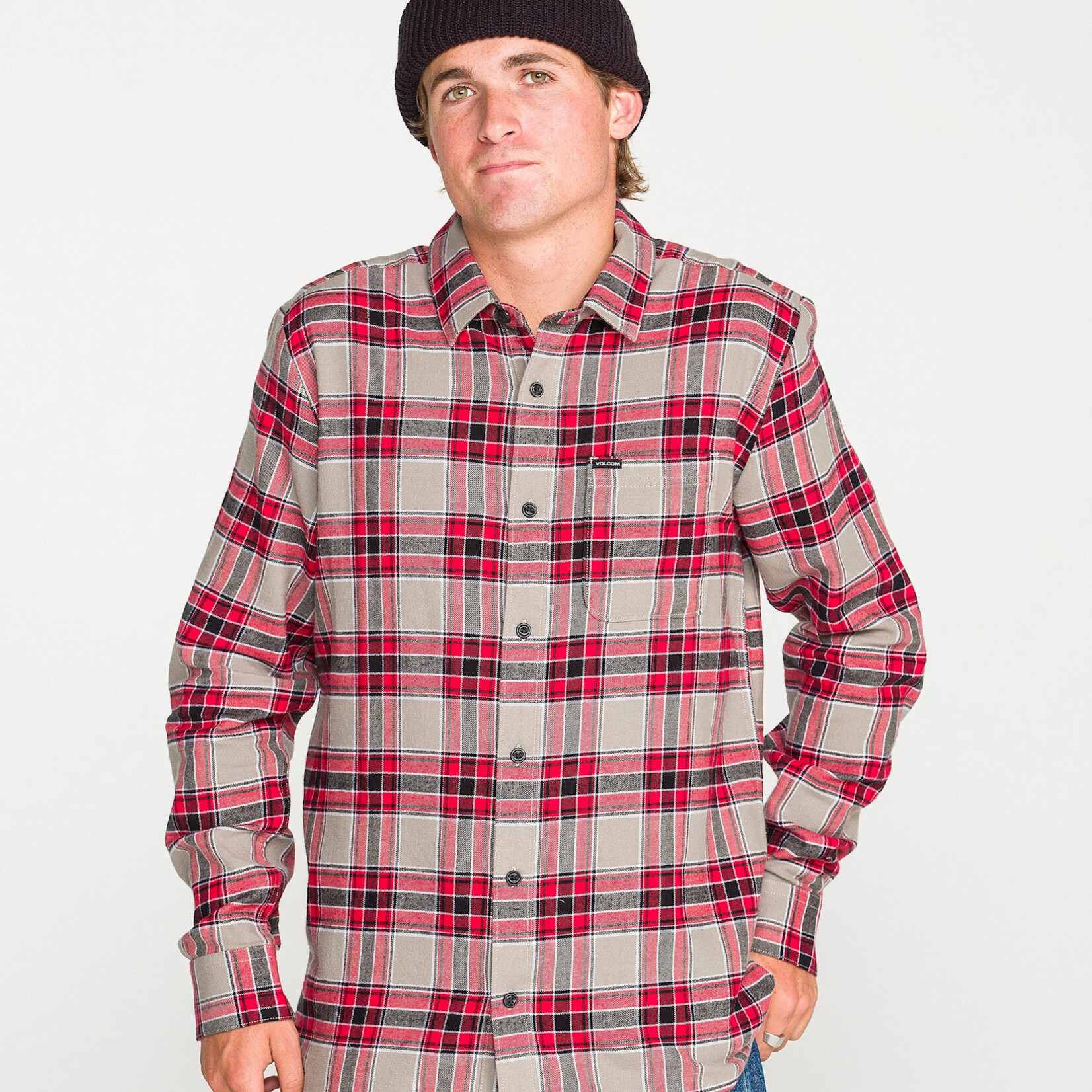 VOLCOM Volcom Caden plaid LS