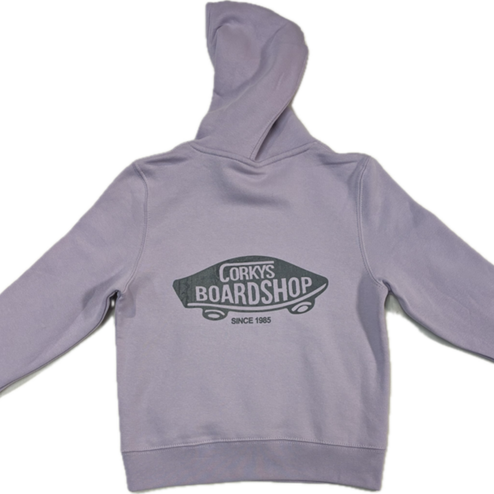 corkys boardshop Corkys Boardshop "Since 85" Youth Hooded Sweatshirt